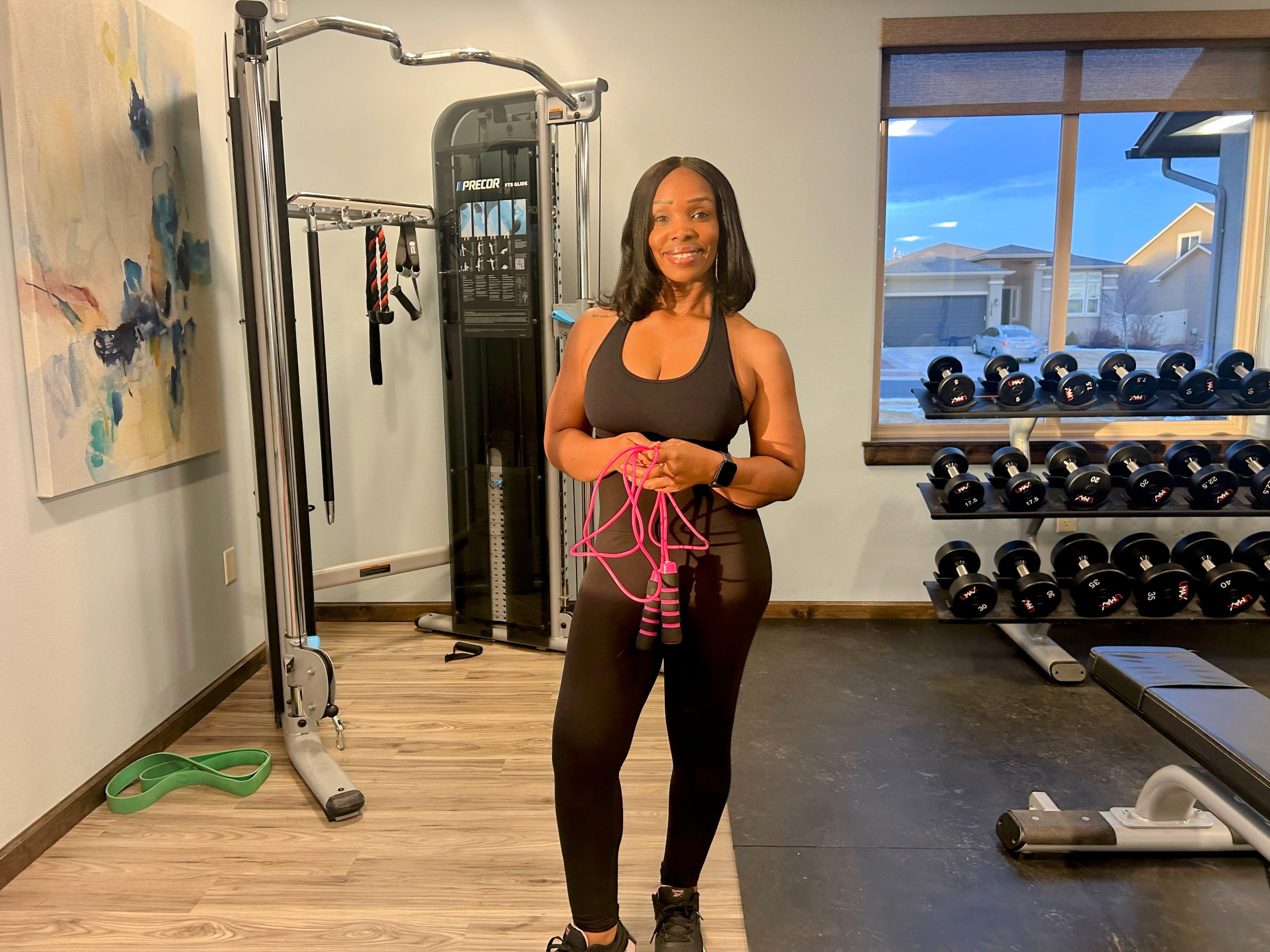 Personal trainer Lydia Jensen